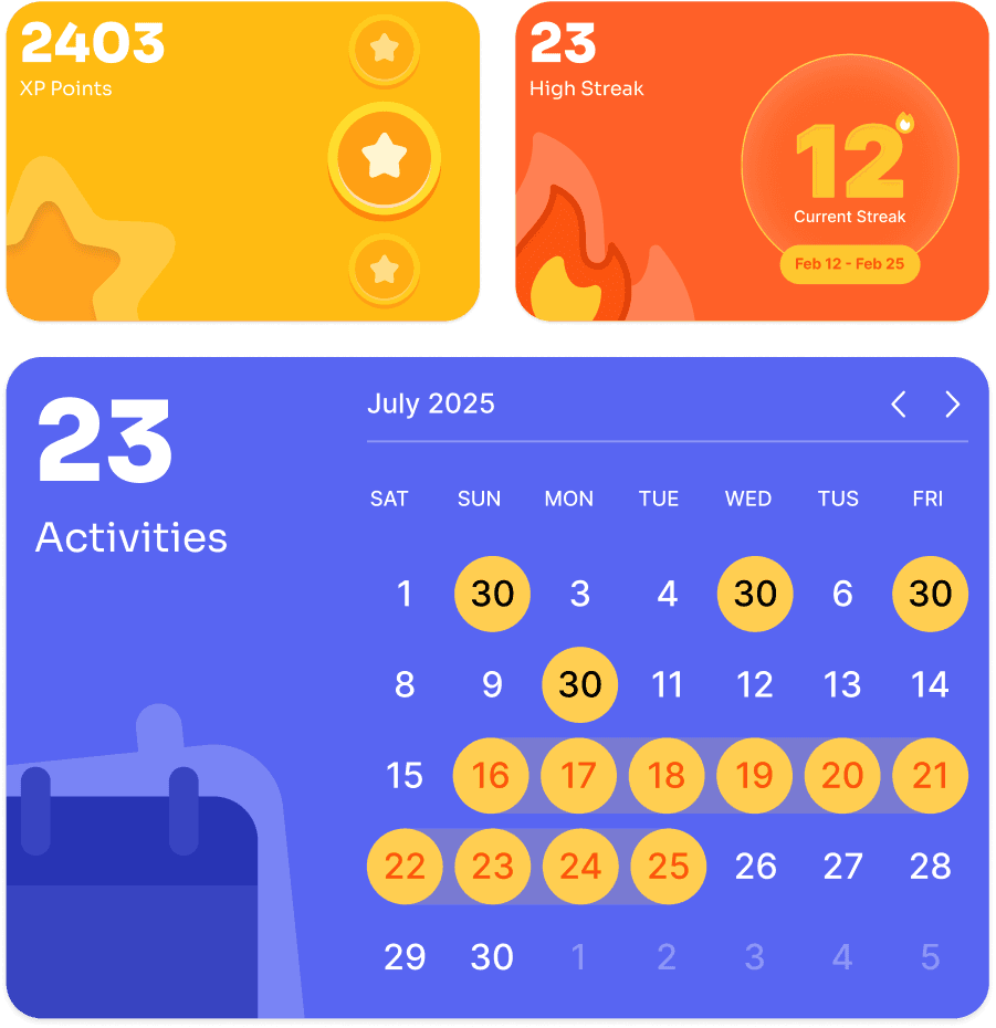 Activities Calendar Image