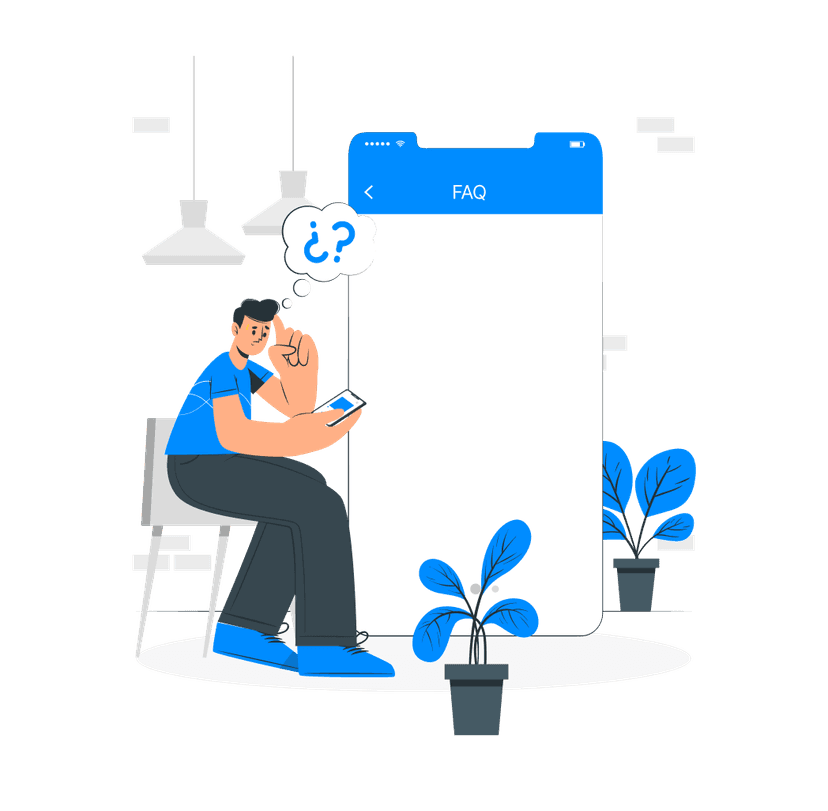 Developer coding illustration